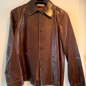 Vintage Michael Kors leather jacket